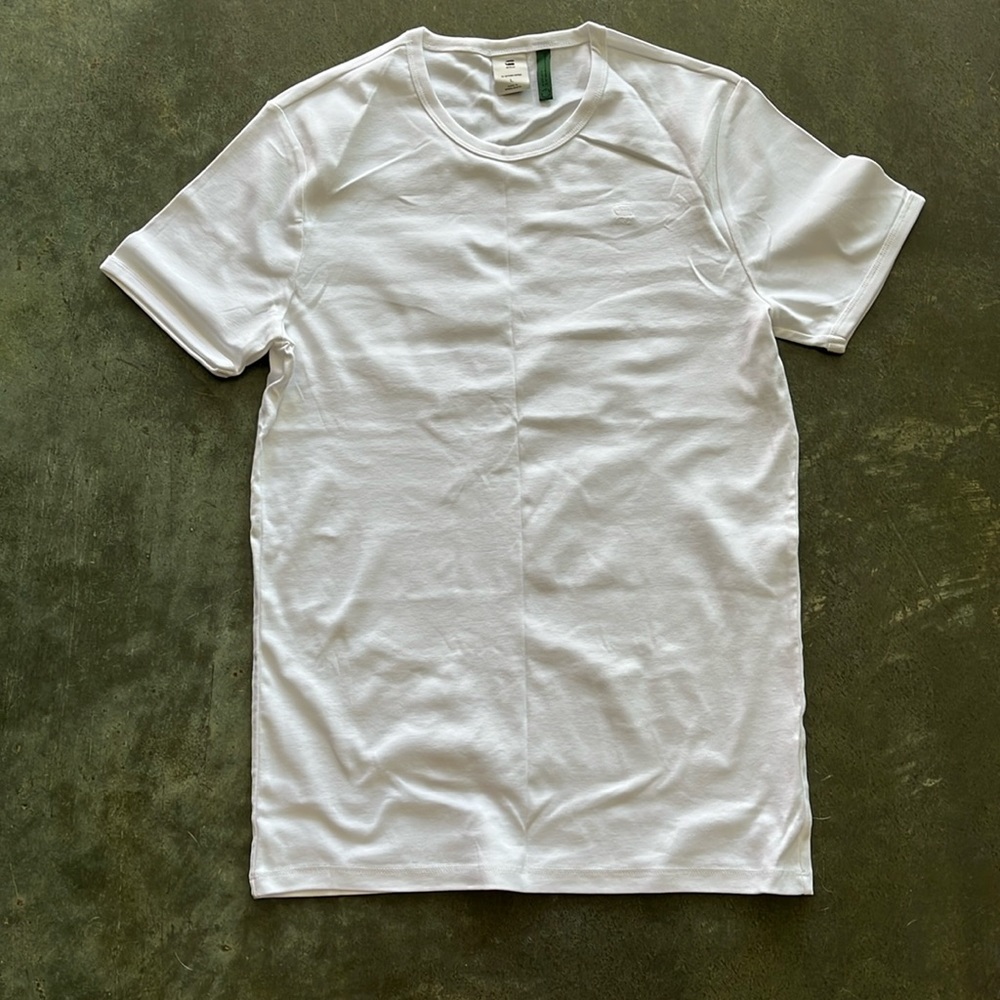 Men’s G Star raw NWOT plain white skinny tee